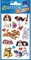 Avery Stickers Honden Junior 7,6 X 12 Cm Papier 26 Stuks