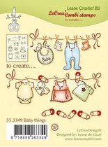 LeCrea - Combi clear stamp Baby things 55.3349