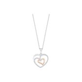 Favs Dames ketting 925 sterling zilver, 925 sterling zilver 44 Zirconia One Size 87773272