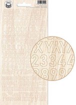 Piatek13 - Alphabet sticker sheet Baby Joy 01 P13-BAB-17 10,5x23cm