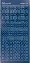 Hobbydots sticker - Mirror - Blue