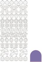 Sticker Charm - Mirror Purple
