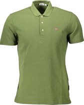 Napapijri - Polo Ealis Donkergroen - XXL - Modern-fit