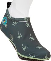 Duukies - Heren UV-strandsokken - Mens Palm Green - Donkergroen - maat 42-43EU