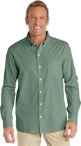 Coolibar - UV Overhemd voor heren - Aricia Sun Shirt - Olijfgroen - maat S
