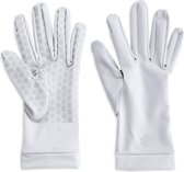 Coolibar UV handschoenen Unisex - Wit - Maat S