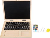 small foot - Wooden Laptop with Magnet Board