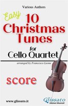 10 Christmas Tunes for Cello Quartet 5 - 10 Christmas Tunes for Cello Quartet (score)