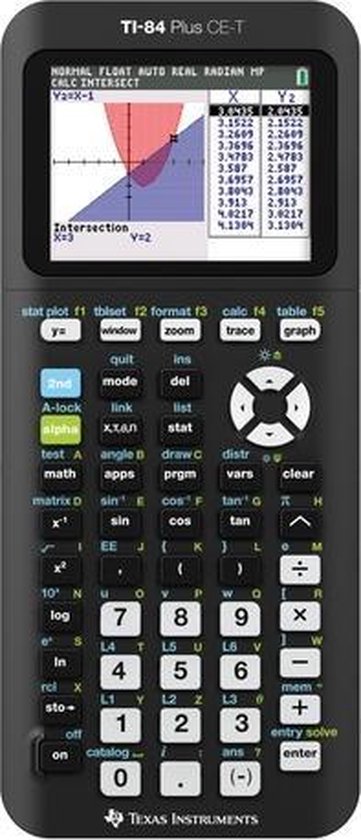 Texas Instruments TI 84-Plus CE-T - Grafische rekenmachine