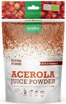 Purasana Superfoods Super Food Acerola Juice Powder Poeder 100gr