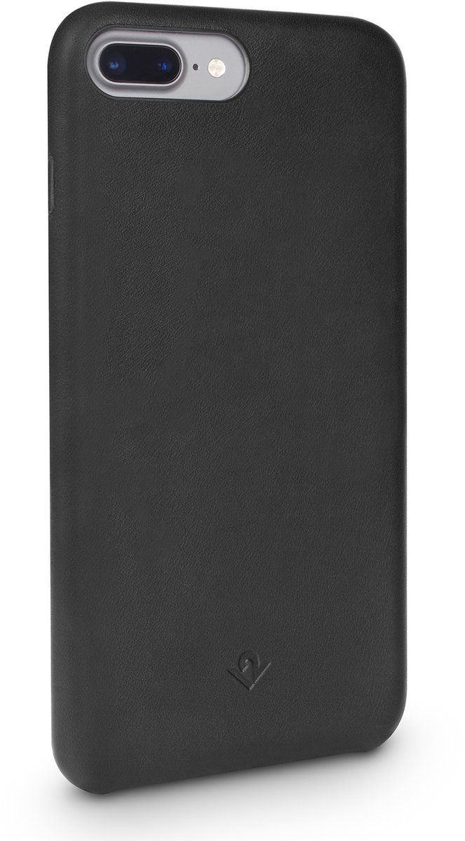 Twelve South Relaxed Leren Backcover Hoesje - Geschikt voor Apple iPhone 8 Plus - Zwart
