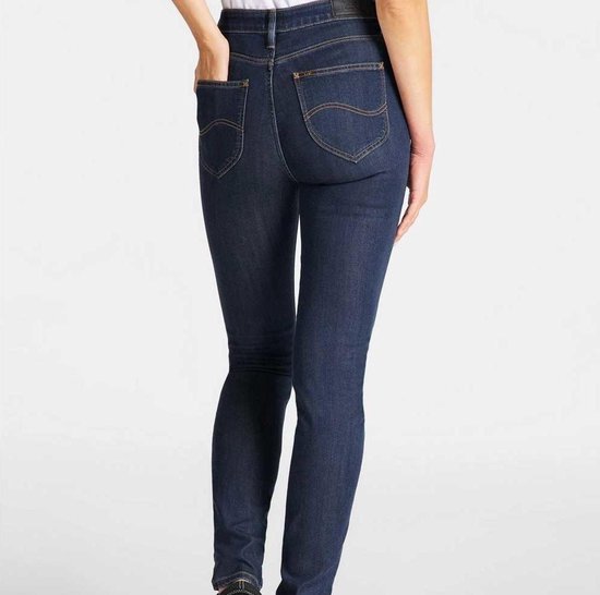 Lee SCARLETT HIGH Skinny fit Dames Jeans - Maat W27 X L31 | bol.com