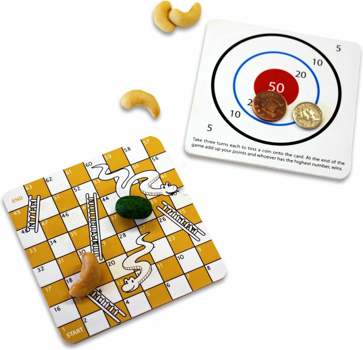 Bar games spelletjes op viltjes van SuckUK