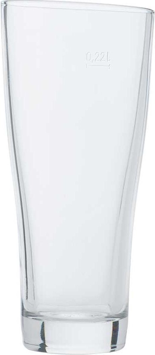 Cosy&Trendy Zelf afschuimend bierglas - 22 cl - Set-12