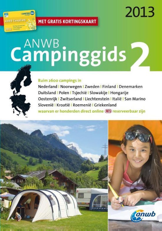 Cover van het boek 'Campings  / Deel 2: Duitsland, Oostenrijk, Zwitserland, Italie, Kroatie'