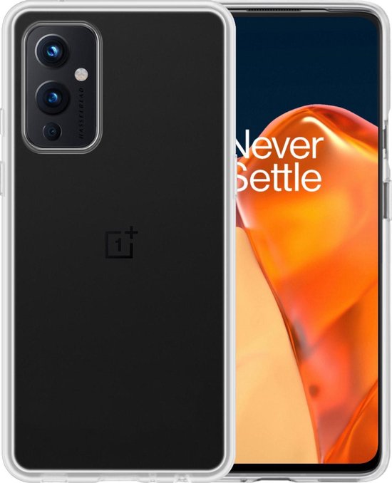 OnePlus 9 Case Siliconen Transparent - Housse OnePlus 9 Housse Siliconen