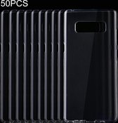 50 PCS TPU transparante beschermhoes voor Samsung Galaxy Note 8