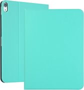 Universal Spring Texture TPU beschermhoes voor iPad Pro 11 inch (2018), met houder (groen)