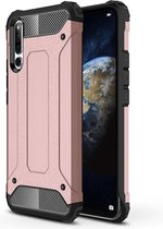 Magic Armor TPU + PC Combinatie Case voor Huawei Honor Magic 2 (Rose Gold)