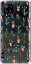 Casetastic Samsung Galaxy A42 (2020) 5G Hoesje - Softcover Hoesje met Design - Cactus Dream Print