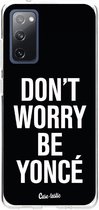 Casetastic Samsung Galaxy S20 FE 4G/5G Hoesje - Softcover Hoesje met Design - Don't Worry Be Yonc Print