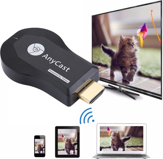 Récepteur d'Affichage Wifi Anycast DLNA Miracast Airplay, Projecteur  d'Écran TV pour Android, Compatible HDMI