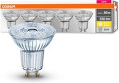 Lampe LED GU10 Réflecteur 4,3 W = 50 W Blanc chaud 5 pièces OSRAM 4058075090460