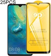 25 STKS 9D Volledige Lijm Volledig Scherm Gehard Glas Film Voor Huawei Honor 7X