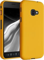 kwmobile telefoonhoesje geschikt voor Samsung Galaxy Xcover 4 / 4S - Hoesje voor smartphone - Back cover in honinggeel