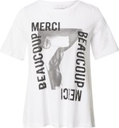 Rich & Royal shirt merci beaucoup Grijs-S