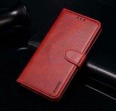 Voor Huawei P Smart 2020 GUSSIM Zakelijke stijl horizontale flip lederen tas met houder & kaartsleuven & portemonnee (rood)