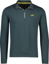New Zealand Auckland Trui Half-Zip Te Paeroa Moss Groen (21BN308 - 498)