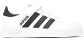 Adidas Breaknet Sneakers Wit/Zwart Kinderen - Maat 34