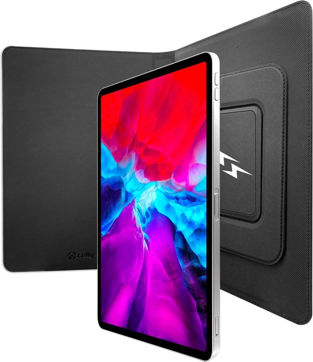 Technosmart Universele tablet-hoes met bluetooth-toetsenbord, PU-leer en microvezel, waterdicht en stofdicht, voor tablets met 9-10 inch