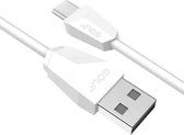GOLF GC-27t 1 m USB-C / Type-C naar USB Diamond 1.5A USB-snellaadkabel voor Galaxy S8 & S8 + / LG G6 / Huawei P10 & P10 Plus / Xiaomi Mi 6 & Max 2 en andere smartphones (wit)