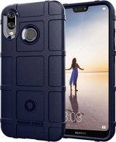 Volledige dekking schokbestendige TPU-hoes voor Huawei P20 Lite / Nova 3e (blauw)