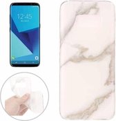 Voor Galaxy S8 Marble Pattern Soft TPU beschermhoes