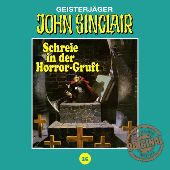 John Sinclair, Tonstudio Braun, Folge 25: Schreie in der Hor ... - cover