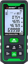 SNDWAY® SW-70G Digitale Afstandsmeter LCD Met 5 Functies Maximaal 70 Meter