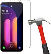 Screenprotector Glas - Tempered Glass Screen Protector Geschikt voor: LG V60 ThinQ - 3x