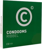 Condooms - Ribbel Condooms - Condoomfabriek - 36 Stuks