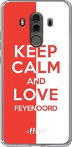 6F hoesje - geschikt voor Huawei Mate 10 Pro -  Transparant TPU Case - Feyenoord - Keep calm #ffffff