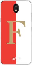 LG K30 (2019) Hoesje Transparant TPU Case - Feyenoord - F