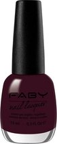 Faby Nagellak Eternity Dames 15 Ml Vegan Bordeaux