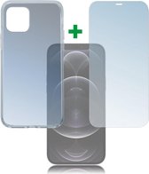 4smarts 360° Protection Set coque de protection pour téléphones portables 17 cm (6.7") Housse Transparent