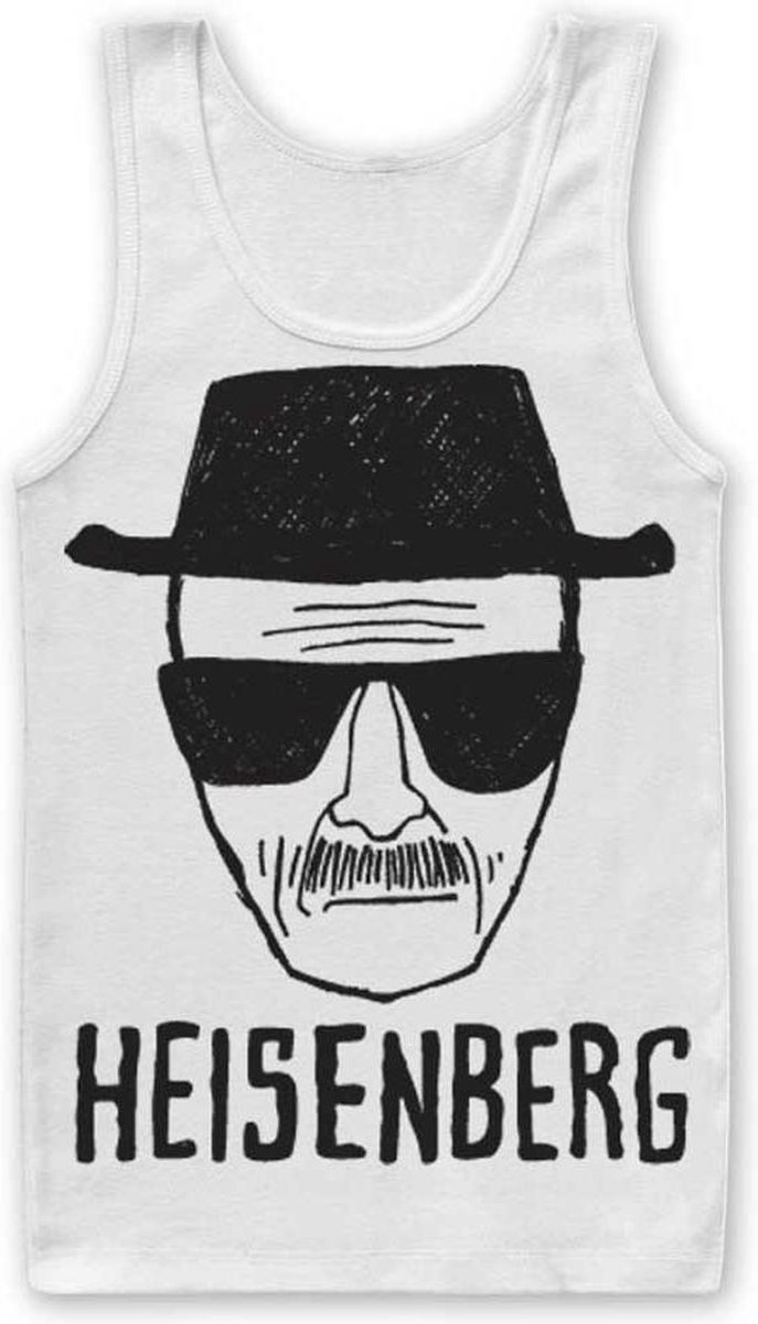 Breaking Bad Tanktop -L- Heisenberg Sketch Wit