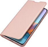 Dux Ducis Skin Pro Xiaomi Redmi Note 10 Pro Hoesje Book Case Roze