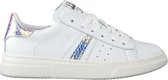 Hip H1272 Lage sneakers - Leren Sneaker - Meisjes - Wit - Maat 35