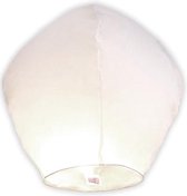 PARTYDECO - Witte vliegende lantaarn decoratie - Decoratie > Feest spelletjes