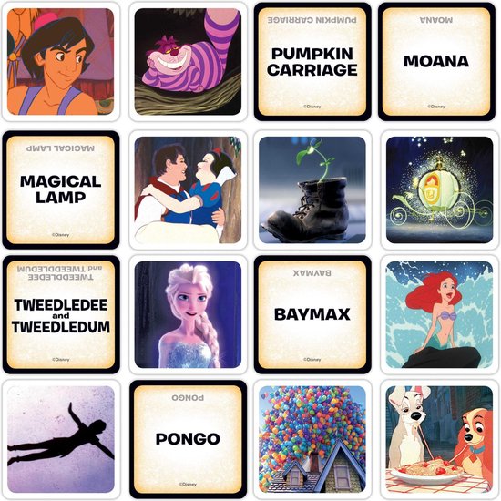 Thumbnail van een extra afbeelding van het spel USAopoly CODENAMES: Disney Family Edition Volwassenen en kinderen Familiebordspel
